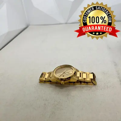 Movado BOLD Verso Men's Watch, 42mm, Yellow Gold Ion-Plated Stainless Steel - Excellent - Real photo at TamDo.us